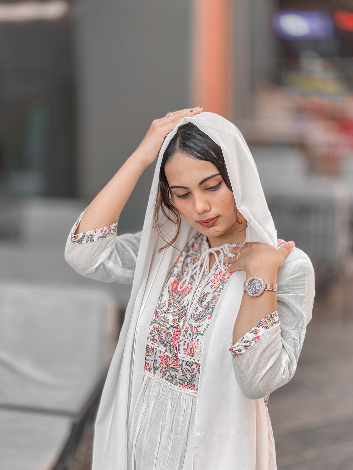 Beautiful white dress