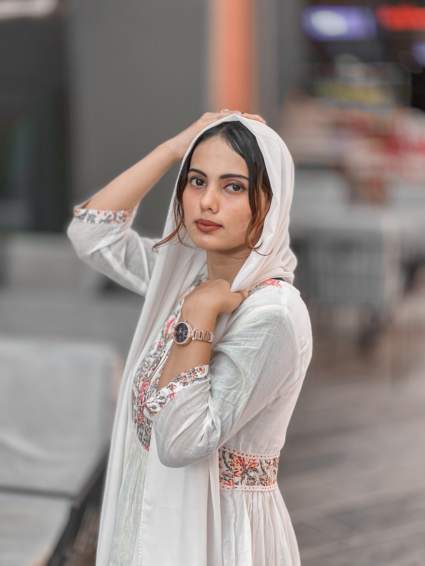 Beautiful white dress